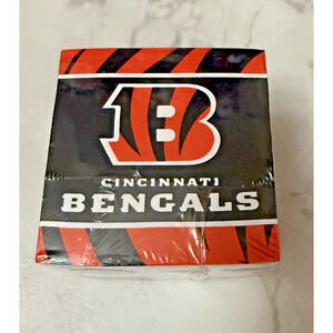 Cincinnati Bengals NFL - Large Sticky 3.5" Note Cube - NEW SEALED